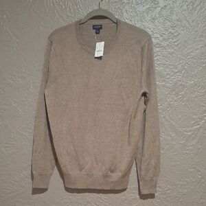 J. Crew Factory Men's Tan Crewneck Sweater Size S